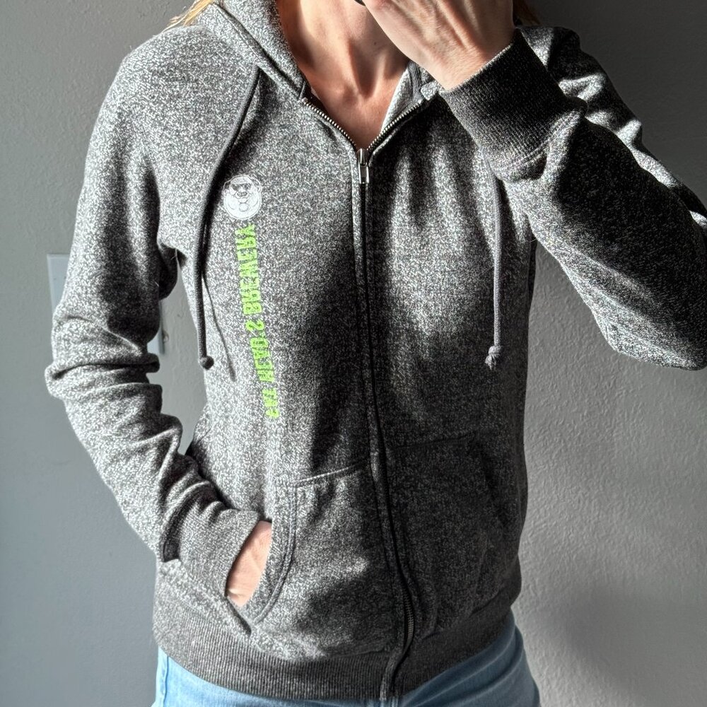 Fatheads Brewery zip up hoodie - Women's Small